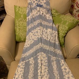 Tommy Hilfiger sleeveless Hawaiian print dress